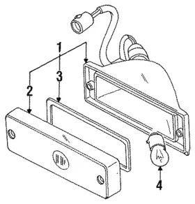 94401210 GM Lamp Park