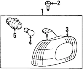 94857190 GM Lens Housing Prizm