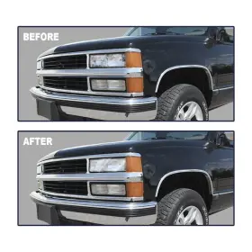 GONEPARTS0709-13 GONEPARTS Headlight Lens Gmc Sierra Suburban #3