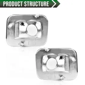 GONEPARTS0710-25 GONEPARTS Left Right Turn Signal Light Lamp #2