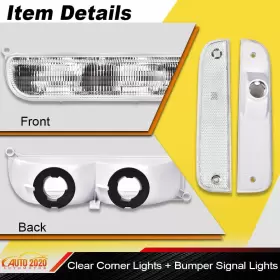 E-02SLA3901AWW GRANDORANGE Corner Lights Bumper Signal Xj #2