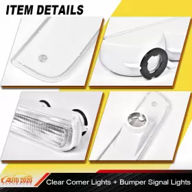 E-02SLA3901AWW GRANDORANGE Corner Lights Bumper Signal Xj #3