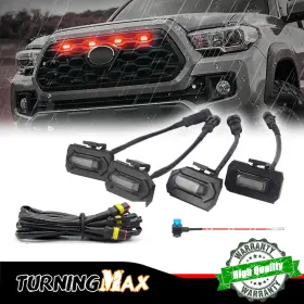 RB-008BR GTINTHEBOX Front Hood Grille Led Lights Wire Harness