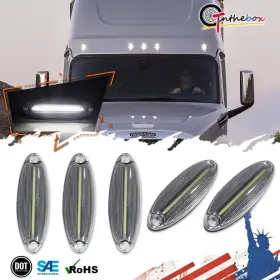 RB-261CW GTINTHEBOX Cascadia Lens Top Roof Marker Led Lights