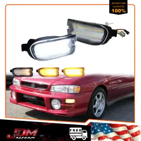 RB-281CD GTINTHEBOX Led Drl Amber Signal Lights Subaru