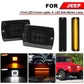 HY010275-BLACK HAN Yj Repeaters Front Corner Indicator Light