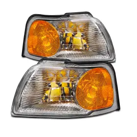 FR230-U000P HEADLIGHTSDEPOT Corner Light Set Ford Mercury