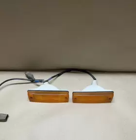 045-0385 HONDA Bumper Light Turn Signal Lens Rh Lh Crx Civic #2