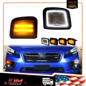 RB-256BD JDMTECH Sequential Amber Led Signal Drl Lights Bar