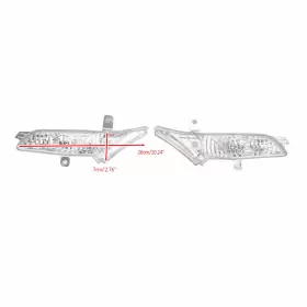 95563103501 KINGDARN Right Left Front Marker Light F8 Porsche #3