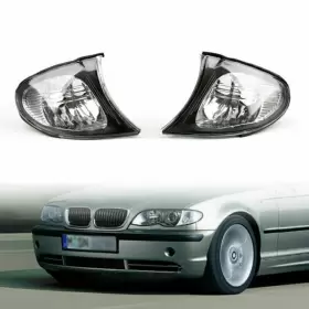 C121-002-GRAY KINGDARN Crystal Euro Corner Lights E46 Bmw