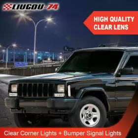 02SLA3901AWW LIUGOU74 Corner Lights Bumper Signal Xj Jeep #3
