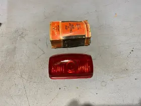 T373 LYNX EYE Nos Glass Tail Light Lamp Lens Ruby Plymouth