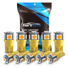 6599LTL07XYUS MARSAUTO Led Amber Bulbs Polarity T10