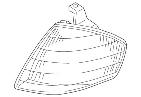 BJ0E-51-06XB MAZDA Parking Light Lens Protege