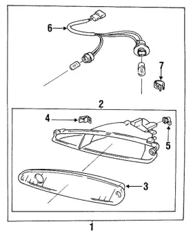 FD01-51-06XB MAZDA Lens Housing