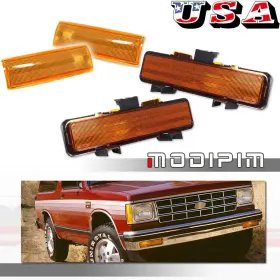 RB-381AH MODIPIM Comer Bumper Signal Light Lenses Amber S10