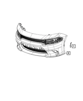 68214404AA MOPAR Marker Lamp Right