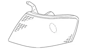 26124-9E000 NISSAN Lens Housing