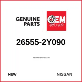 26555-2Y090 NISSAN Rear Combination Lamp Maxima