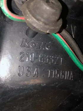 210-63321 INFINITI Front Passenger Corner Light Lamp Koito #3