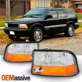 16526225 OEMASSIVE Bravada Headlights Gmc Oldsmobile Sonoma 16526225 OEMASSIVE Bravada Headlights Gmc Oldsmobile Sonoma