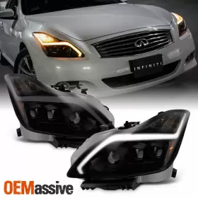 26060JL02B OEMASSIVE Smoked Sequential Led Projector