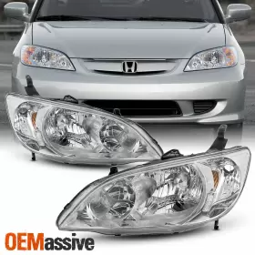 33151S5AA51 OEMASSIVE Left Right Headlights Front Lamps Honda