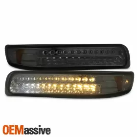 CBL-CS99-LED-SM OEMASSIVE Smoked Led Bumper Signal Lights Set #2