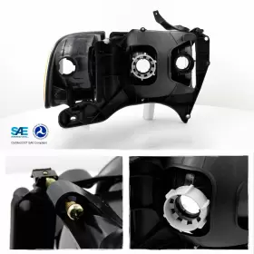 CH2502123 OEMASSIVE Sport Headlights Corner Lamps 1500 Dodge #2