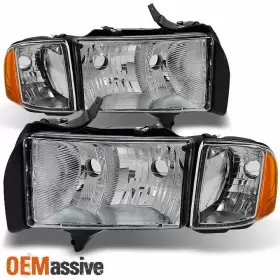 CH2502123 OEMASSIVE Sport Headlights Corner Lamps 1500 Dodge