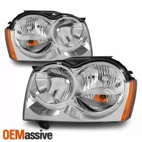 CH2503160 OEMASSIVE Amber Headlights Front Lamps Jeep #2