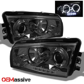 CH2503163 OEMASSIVE Charger Dual Halo Led Projector Halogen