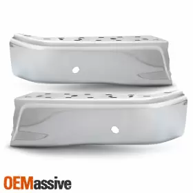 FO1102381 OEMASSIVE Steel Rear Bumper End Cap Sensor Hole #2