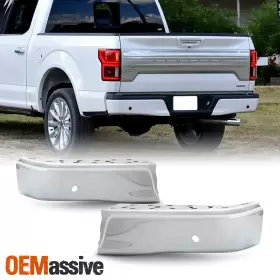 FO1102381 OEMASSIVE Steel Rear Bumper End Cap Sensor Hole