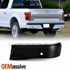 FO1102383 OEMASSIVE Pained Rear Bumper End Cap Sensor Hole
