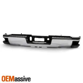 GM1103190 OEMASSIVE Rear Steel Bumper Set 2500HD Chevy Gmc