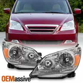 HO2519108 OEMASSIVE Headlights Headlamps Left Right Honda