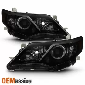 TO2502212 OEMASSIVE Smoked Projector Headlights Lamps Toyota #2