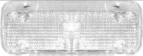 2862167 OER Lamp Lens Left Chevrolet Blazer Jimmy Suburban