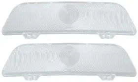 B403300 OER Lamp Lens Set Bel Air Biscayne Chevy Park Impala