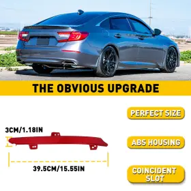 XPD-HGD-15654 OXILAM Right Rear Reflector Bumper Light Cover #2