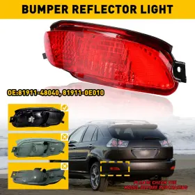 XPD-HGD-26414 OXILAM Rear Left Reflector Tail Brake Light