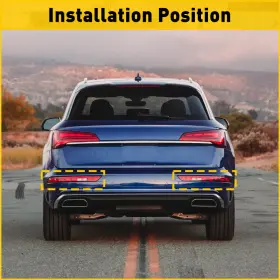 XPD-HGD-26416 OXILAM Led Rear Bumper Lamp Reflector Tail Q5