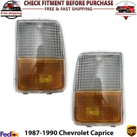 13447841 CHEVROLET Front Corner Light Lens Housing Left Right