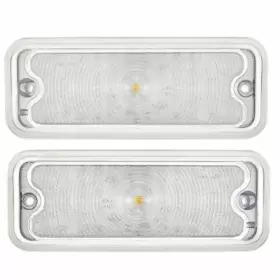 HR0982 PIRATE MFG Front Parking Light Housing Amber Led Chevy