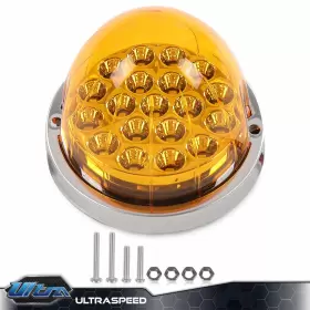 ULT7271379 PIT66 Amber Lens Led Watermelon Marker Turn Signal #2
