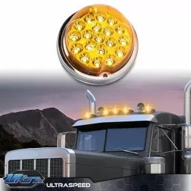 ULT7271379 PIT66 Amber Lens Led Watermelon Marker Turn Signal