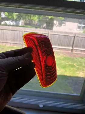 T-369 PLYMOUTH Glass Tail Lamp Light Right Left #3