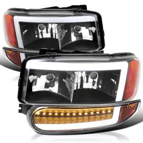 2LBLH-DEN00JM-G3-RS SPEC-D TUNING Led Drl Headlights Bumper